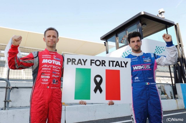 クインタレッリとカルダレッリがイタリア中部地震を支援
