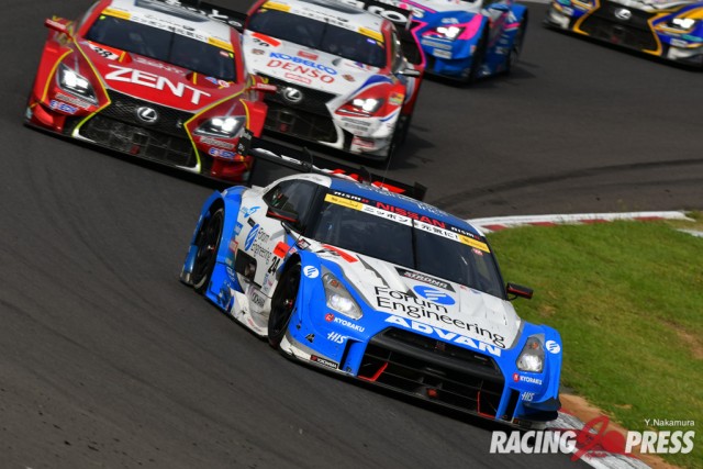 GT500クラス優勝 #24 フォーラムエンジニアリング ADVAN GT-R 佐々木 大樹／柳田 真孝 