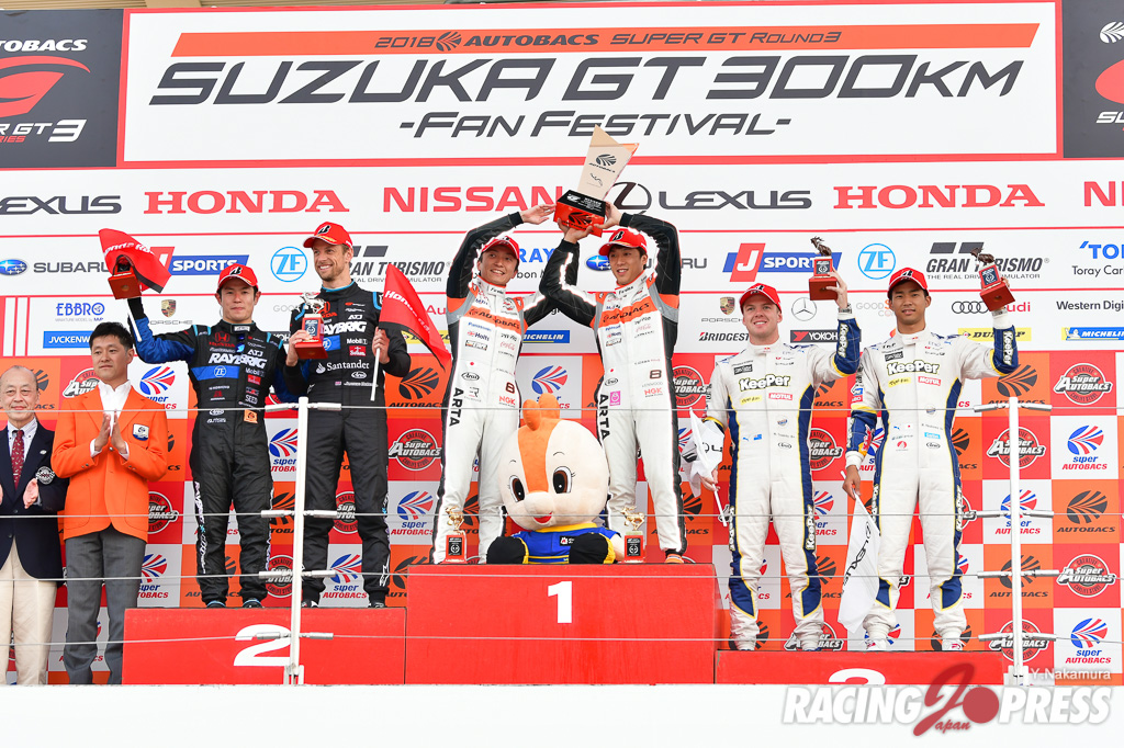 SUPER GT Rnd3 鈴鹿 決勝結果