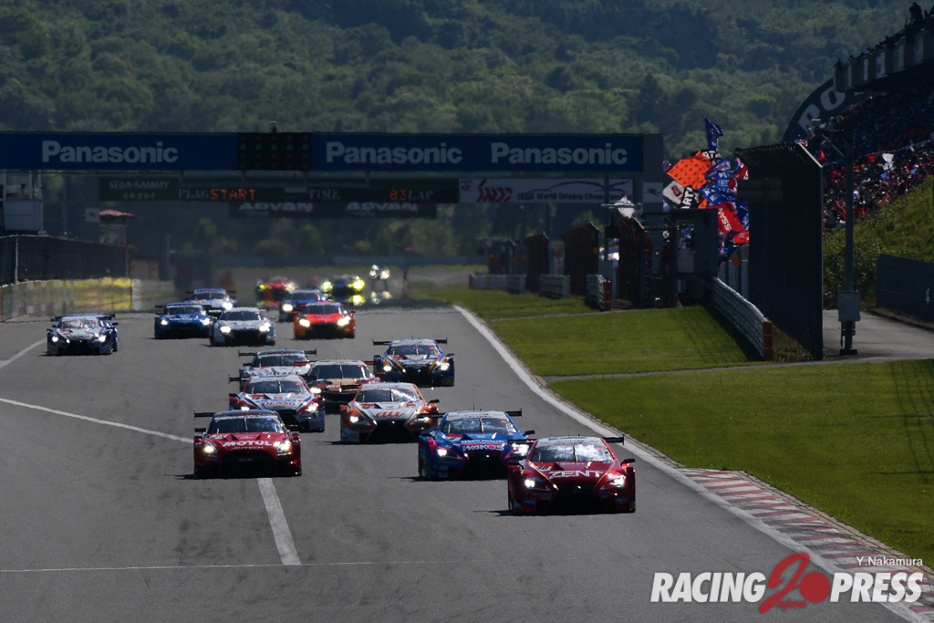 SUPER GT Rnd2 富士 決勝結果
