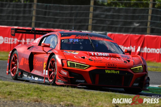 GT300クラス優勝 #21 Hitotsuyama Audi R8 LMS（川端 伸太朗／近藤 翼）