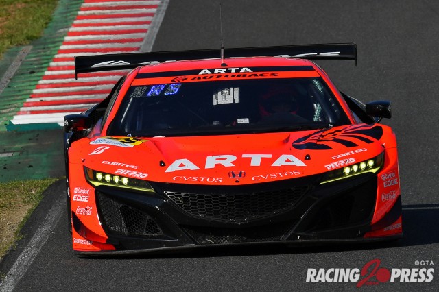 GT300クラス2位 #55 ARTA NSX GT3（高木 真一／佐藤 蓮） 