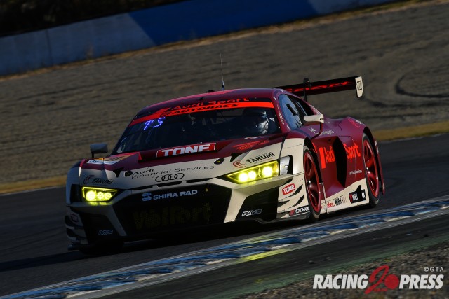 GT300クラス優勝 #21 Hitotsuyama Audi R8 LMS（川端 伸太朗／篠原 拓朗） 