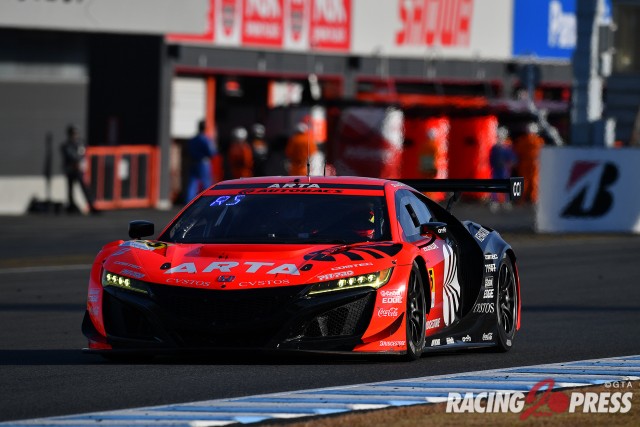 GT300クラス2位 #55 ARTA NSX GT3（高木 真一／佐藤 蓮） 