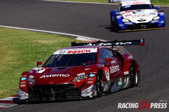 GT500クラス2位 #17 Astemo NSX-GT（塚越 広大／松下 信治）